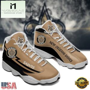 New Orleans Saints NFL Ver 1 Air Jordan 13 Sneaker - Gift For Fans