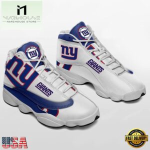New York Giants NFL Ver 1 Air Jordan 13 Sneaker - Gift For Fans