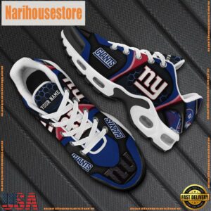 New York Giants Tn Shoes Personalized Your Name, Football Team Shoes