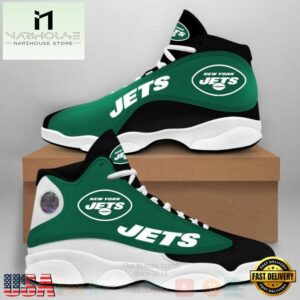 New York Jets NFL Air Jordan 13 Shoes - Gift For Fans