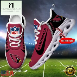 NFL Arizona Cardinals Football Team Design Max Soul Shoes, Football New Sneaker Shoes