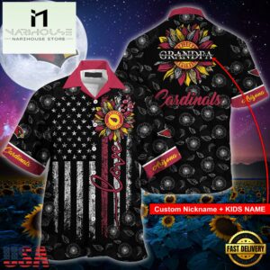 NFL Arizona Cardinals Sunflower For Mother Day Father Day Hawaiian Shirt