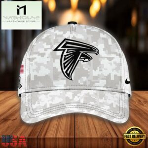 NFL Atlanta Falcons Camo 2024 Salute to Service Baseball Cap