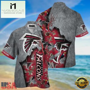 NFL Atlanta Falcons Football Team Summer God Hawaii Shirt