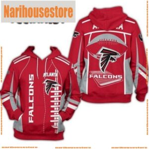 Nfl Atlanta Falcons Fullover Hoodie 3D Hoodie For Men For Women