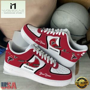 NFL Atlanta Falcons Logo Team Limited Edition New Design Custom Air Force 1 Shoes