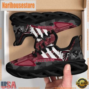 NFL Atlanta Falcons Military Camouflage M Soul Shoes