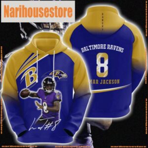 NFL Baltimore Ravens 3D Hoodie For Men For Women All Over Printed Hoodie