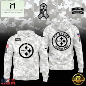 NFL Baltimore Ravens Camo 2024 Salute to Service Hoodie