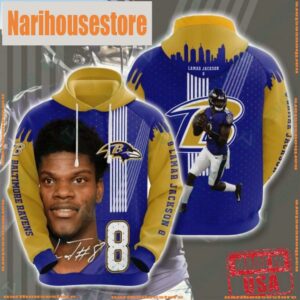 Nfl Baltimore Ravens Jackson Darc Sport Hoodies