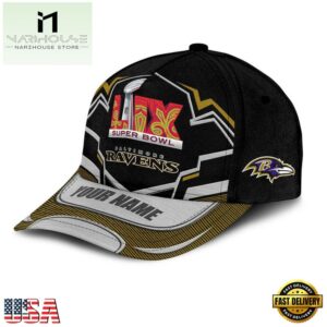 NFL Baltimore Ravens Super Bowl LIX Limited Edition Cap