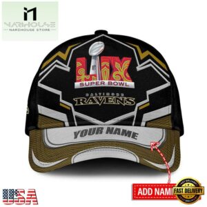 NFL Baltimore Ravens Super Bowl LIX Limited Edition Cap