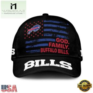 NFL Buffalo Bills American Flag Classic Cap
