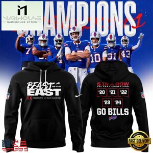 NFL Buffalo Bills Beast Of The East Black Hooodie
