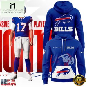 NFL Buffalo Bills Blue Game Player Hoodie