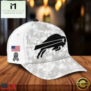 NFL Buffalo Bills Camo 2024 Salute to Service Baseball Cap