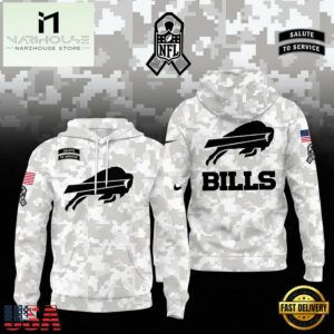 NFL Buffalo Bills Camo 2024 Salute to Service Hoodie