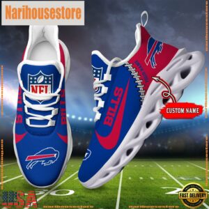 NFL Buffalo Bills Custom Name Max Soul Shoes Gift For Fans