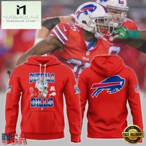 NFL Buffalo Bills Est 1960 Red Hoodie