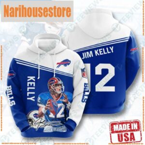 Nfl Buffalo Bills Jim Kelly Barstool Sports Hoodie