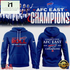 NFL Buffalo Bills Ready To Roll AFC East Division Champions Hoodie