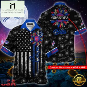 NFL Buffalo Bills Sunflower For Mother Day Father Day Hawaiian Shirt