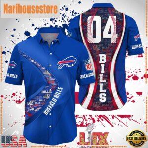 NFL Buffalo Bills Super Bowl LIX Fans Custom Hawaiian Shirt
