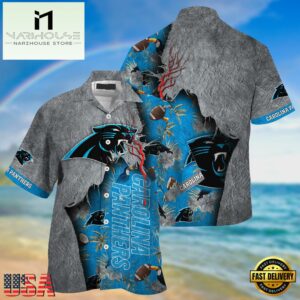 NFL Carolina Panthers Football Team Summer God Hawaii Shirt