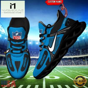 NFL Carolina Panthers Logo Football Team New Season Max Soul Shoes