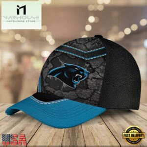 NFL Carolina Panthers Team Logo Classic Baseball Cap, Designer Baseball Caps 5 NFL Carolina Panthers Team Classic Baseball Cap
