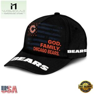 NFL Chicago Bears American Flag Classic Cap
