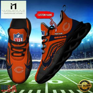NFL Chicago Bears Football Team New Design Max Soul Shoes Sneaker