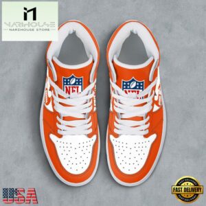 NFL Chicago Bears Grunge Style Custom Air Jordan 1 Shoes