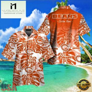 NFL Chicago Bears Hawaiian Shirt Custom