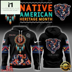 NFL Chicago Bears Native American Heritage Month Hoodie