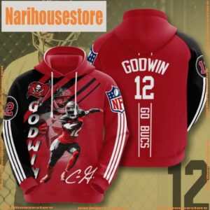 NFL Chris Godwin Tampa Bay Buccaneers 3D Printed Hoodie Shirt