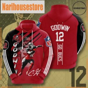 NFL Chris Godwin Tampa Bay Buccaneers Pullover 3D Hoodie Shirt