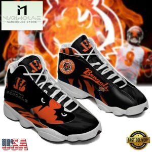 NFL Cincinnati Bengals Air Jordan 13 Sneaker Shoes - Gift For Fans