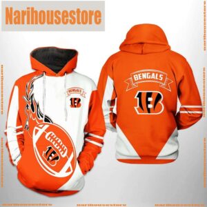 NFL Cincinnati Bengals Classic 3D Printed Hoodie Shirt