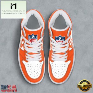 NFL Cincinnati Bengals Grunge Style Custom Air Jordan 1 Shoes
