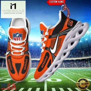NFL Cincinnati Bengals Logo Football Team New Season Max Soul Shoes