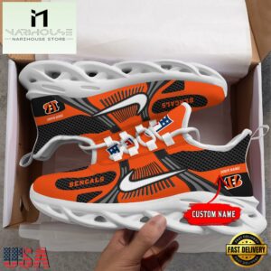 NFL Cincinnati Bengals Logo Football Team New Season Max Soul Shoes
