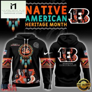 NFL Cincinnati Bengals Native American Heritage Month Hoodie