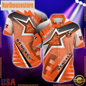 NFL Cincinnati Bengals Special Football Team Star Hawaiian Shirts