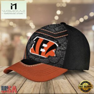 NFL Cincinnati Bengals Team Logo Classic Baseball Cap, Designer Baseball Caps 5 NFL Cincinnati Bengals Team Classic Baseball Cap