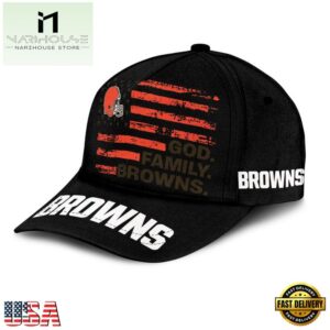 NFL Cleveland Browns American Flag Classic Cap