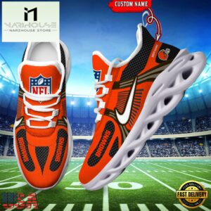 NFL Cleveland Browns Logo Football Team New Season Max Soul Shoes