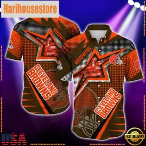 NFL Cleveland Browns Special Football Team Star Hawaiian Shirts