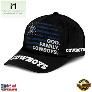NFL Dallas Cowboys American Flag Classic Cap