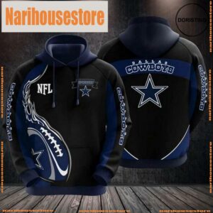 NFL Dallas Cowboys Balls All Over Print Pullover 3D Hoodie Shirt